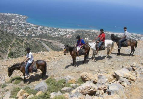 Horse riding