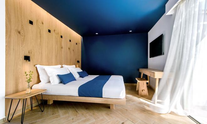 General view of a double room